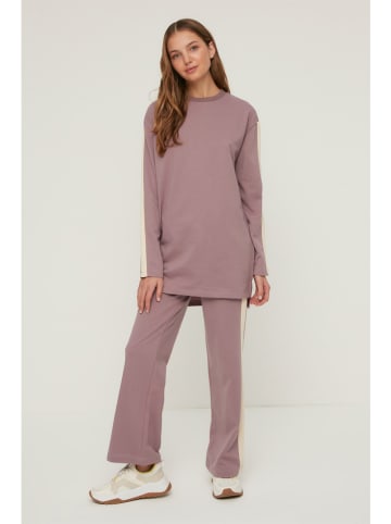 trendyol 2tlg. Trainingsanzug in Lila