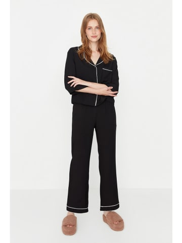 trendyol Pyjama in Schwarz