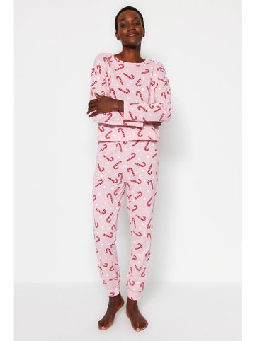 trendyol Pyjama lichtroze