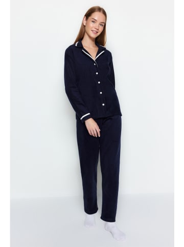 trendyol Pyjama donkerblauw