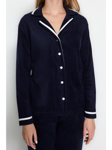 trendyol Pyjama in Dunkelblau