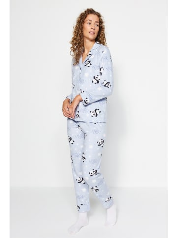 trendyol Pyjama lichtblauw