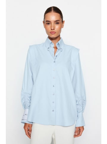 trendyol Bluse in Hellblau