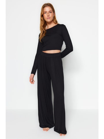 trendyol Pyjama in Schwarz