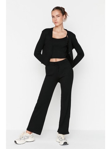 trendyol 3tlg. Outfit in Schwarz