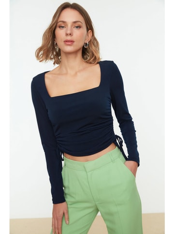 trendyol Longsleeve in Dunkelblau