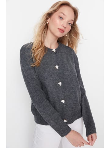 trendyol Cardigan in Anthrazit