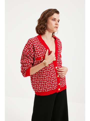 trendyol Cardigan in Rot