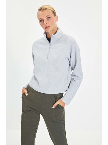 trendyol Sweatshirt in Grau