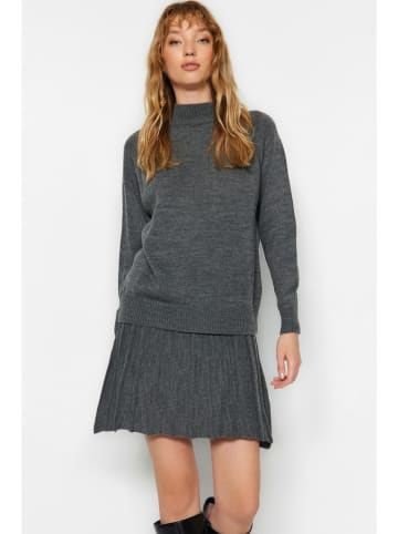 trendyol 2-częściowy zestaw w kolorze antracytowym