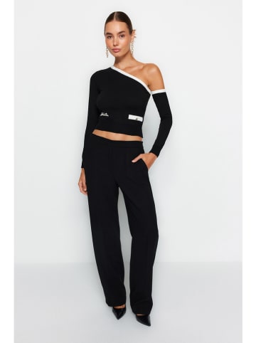trendyol Sweter w kolorze czarnym