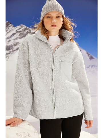 trendyol Fleece vest lichtgrijs