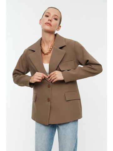 trendyol Blazer in Taupe