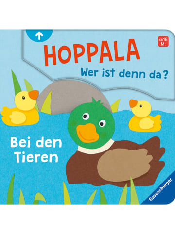 Ravensburger Kinderbuch "Hoppala, wer ist denn daß Bei den Tieren"