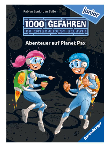 Ravensburger Kinderroman "1000 Gefahren - Abenteuer auf Planet Pax"