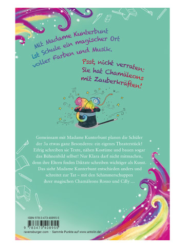 Ravensburger Jugendroman "Madame Kunterbunt und das Rätsel des Mitmachzaubers"