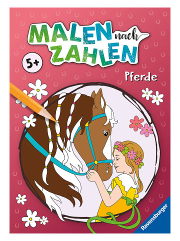 Ravensburger Malbuch "Malen nach Zahlen ab 5: Pferde"