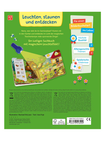 Ravensburger Pappbilderbuch "Lampe an! Entdecke den Garten"