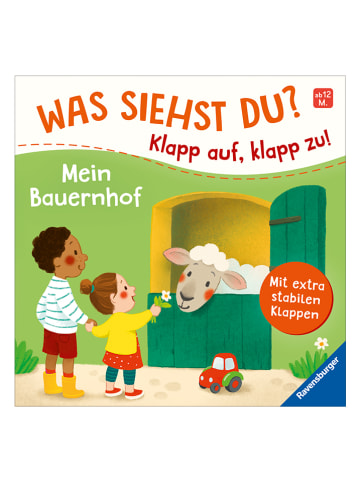 Ravensburger Pappbilderbuch "Was siehst du? Klapp auf, klapp zu! Mein Bauernhof"
