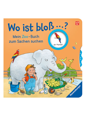 Ravensburger Pappbilderbuch "Wo ist bloß...? Mein Zoo"