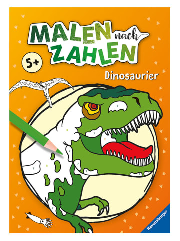 Ravensburger Malbuch "Malen nach Zahlen ab 5: Dinosaurier"
