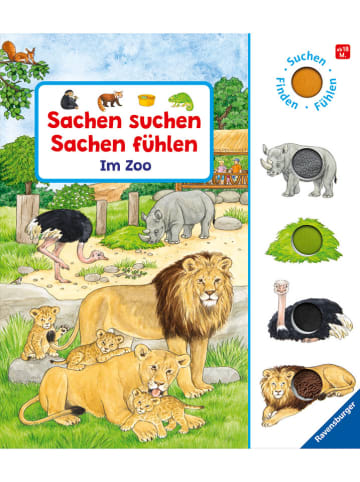 Ravensburger Papbilderbuch "Sachen suchen, Sachen fühlen: Im Zoo" - ab 18 Monaten