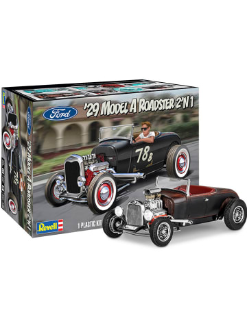 Revell Modelbouwpakket "1929 Ford Model A Roadster" zwart - vanaf 13 jaar