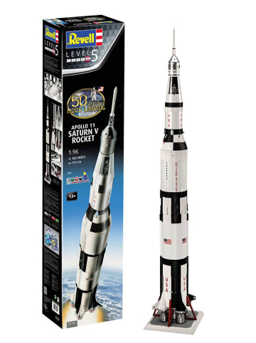 Revell Model "Raumschiff Apollo 11 Saturn V Rocket" do złożenia - 13+