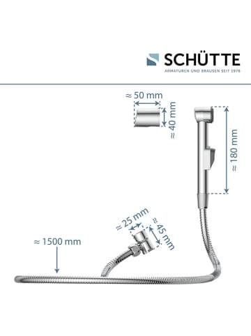 Schütte Wastafelkraan "Girona" chroomkleurig