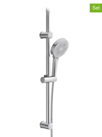 Schütte 3tlg. Stangenbrause-Set ''Cordoba'' in Chrom