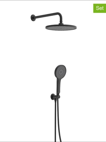 Schütte 5tlg. Brause-Set ''Karibik'' in Schwarz