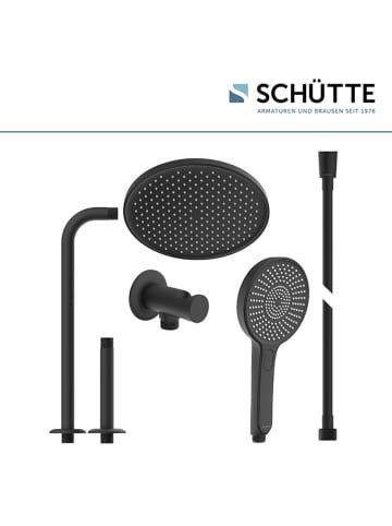 Schütte 5tlg. Brause-Set ''Karibik'' in Schwarz