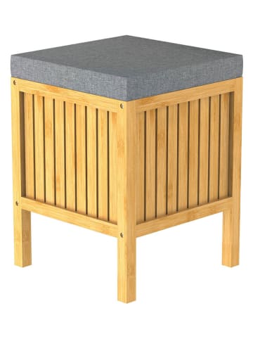 Schütte Wäschekorb in Hellbraun - (B)39 x (H)52 x (T)39 cm