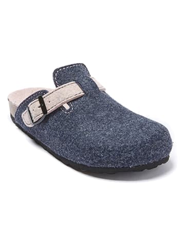 Mandel Clogs donkerblauw