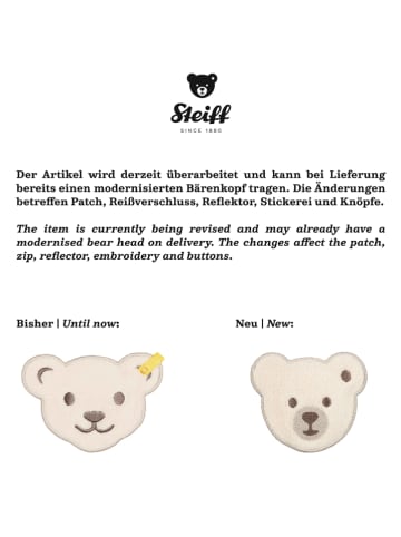 Steiff Hausschuhe in Beige/ Weiß