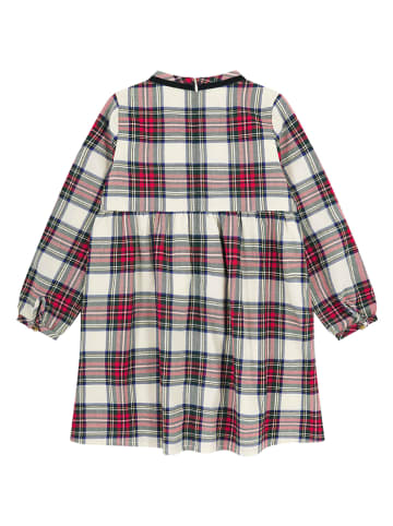 Steiff Sukienka w kolorze biało-zielono-czerwonym