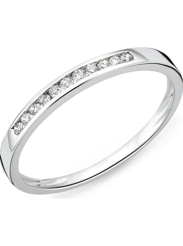 Revoni Witgouden ring met diamanten