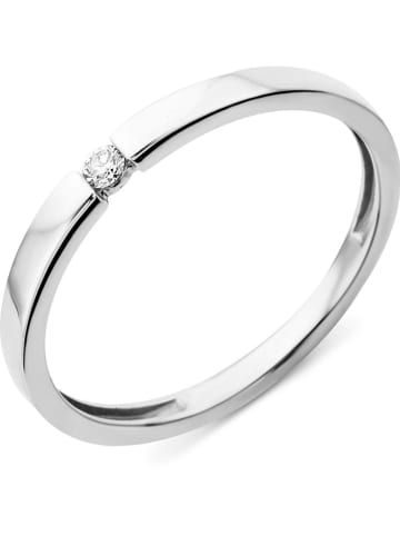 Diamant Exquis Witgouden ring met diamant