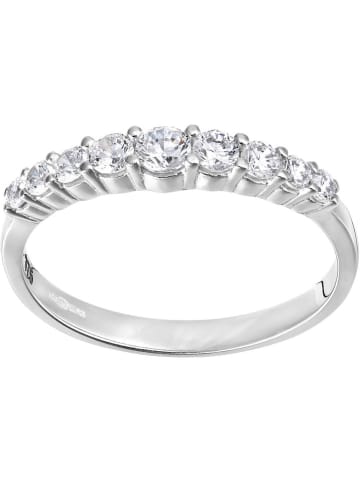 Diamant Exquis Witgouden ring met edelstenen