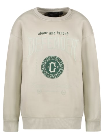 Cars Sweatshirt "Defend" in Beige