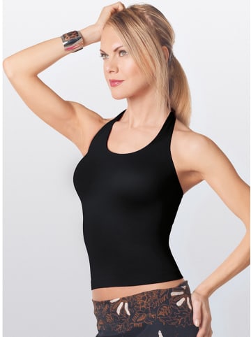 Intimidea Top in Schwarz