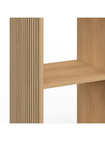 IDOMYA Essentials Boekenkast "Faustine" lichtbruin - (B)30 x (H)88 x (D)30 cm