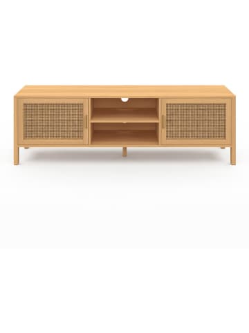 IDOMYA Factory TV-meubel "Eve" lichtbruin - (B)160 x (H)50 x (D)40 cm