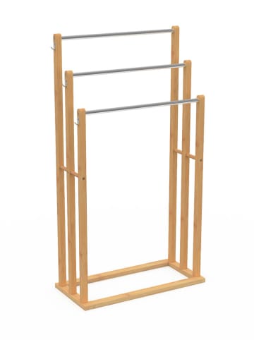 IDOMYA Essentials Handdoekhouder naturel - (B)45 x (H)82 x (D)21 cm