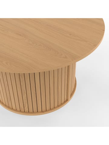 IDOMYA Factory Salontafel "Albane" lichtbruin - (H)40 x Ø 70 cm