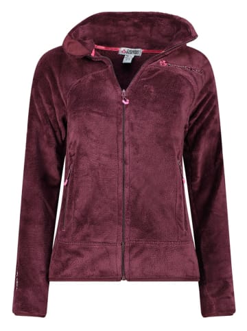 Canadian Peak Fleecejacke "Udilas" in Bordeaux