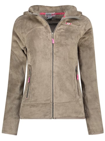 Canadian Peak Fleecejacke "Upaloodeak" in Beige