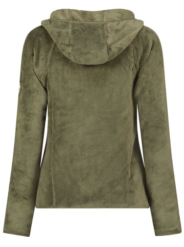 Canadian Peak Kurtka polarowa "Upaloodeak" w kolorze khaki