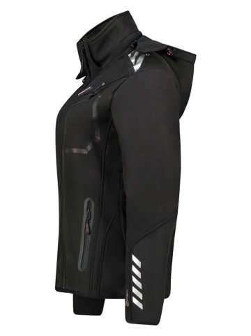 Canadian Peak Kurtka softshellowa "Reinak" w kolorze czarnym