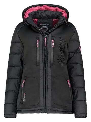 Canadian Peak Steppjacke "Beachweak" in Schwarz